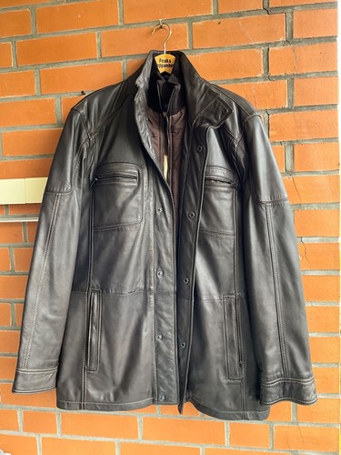 Bugatti lamm nappa lederjacke - bugatti,