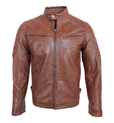 Herren lederjacke nevio - herren,