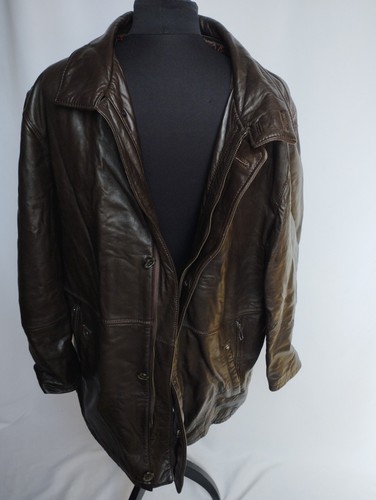 Herren leder jacke schwarz - herren, gr