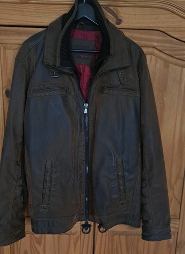 Louis feraud lederjacke 54 - feraud,