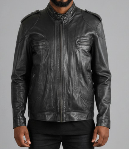 Commander lederjacke herren - commander,