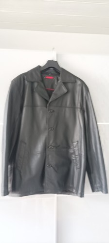 Herren lederjacke mit - herren, 54