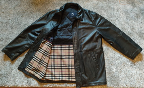 Burberry herren lederjacke - herren,