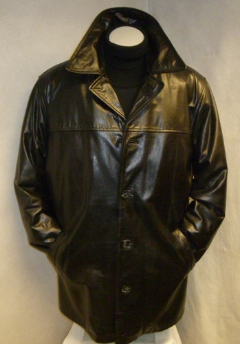 Retro lederjacke total - lederjacke, "total