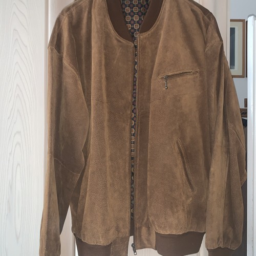 Leder jacke herren 54 - leder,