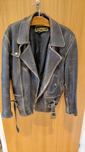 Schwere vintage biker - schwere, echt